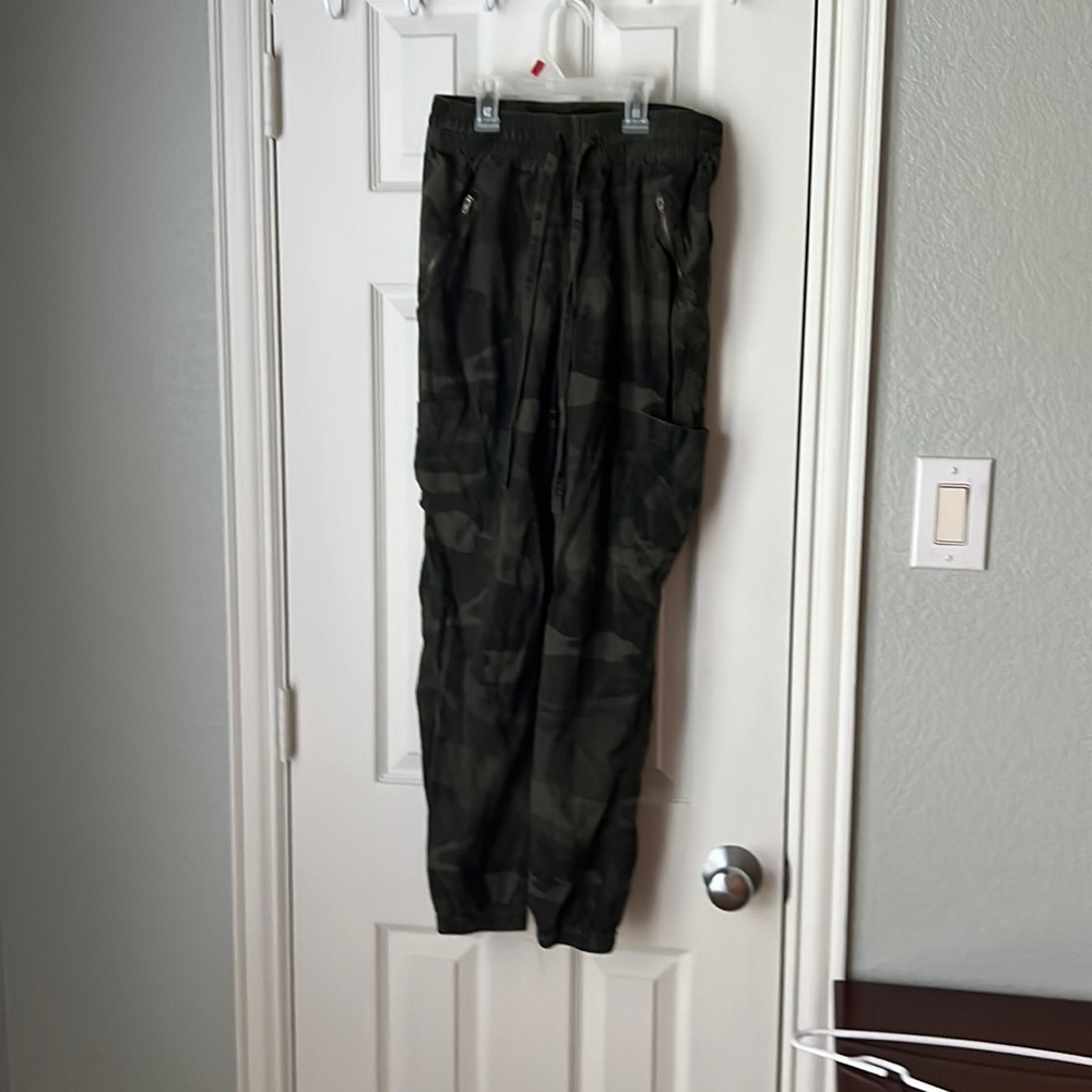 Camo cargo pants